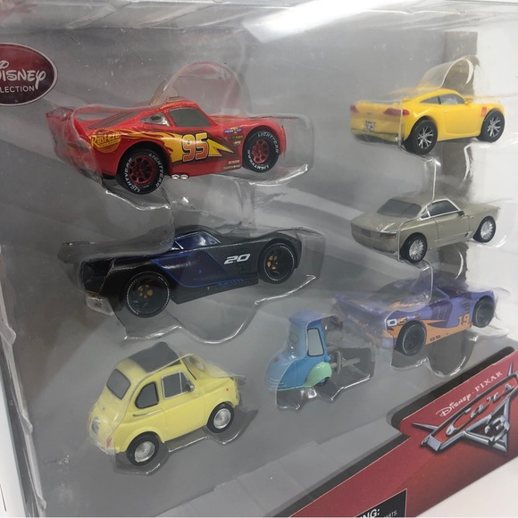 Disney Collection Cars 7 pc Figurine Playset - Picture 3 of 4